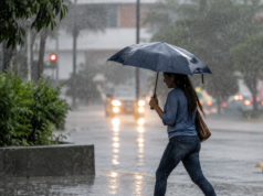 Vaguada provocará aguaceros y tormentas este sábado; calor persistirá por polvo del Sahara