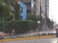 Indomet pronostica aguaceros fuertes y posibles granizadas para este jueves