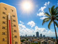 El calor seguirá dominando: Indomet prevé temperaturas de hasta 35 °C este miércoles