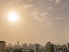 Domingo con menos lluvias, más polvo del Sahara y calor sofocante