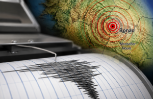 Leve temblor de magnitud 3.1 se registra en Bonao