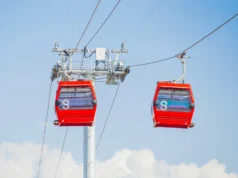 Suspenden temporalmente las líneas 1 y 2 del Teleférico de Santo Domingo por las lluvias