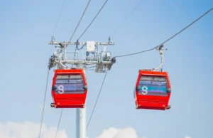 Suspenden temporalmente las líneas 1 y 2 del Teleférico de Santo Domingo por las lluvias