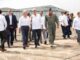 Abinader y Asfura conocen avances de la industria militar dominicana en Base Aérea de San Isidro