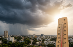 Domingo con calor sofocante y aguaceros en varias provincias por incidencia de una vaguada