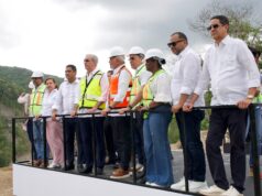 Abinader supervisa avances de la presa de Guaigüí en La Vega