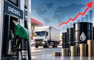 Diésel alcanza su nivel internacional más alto en 15 años: aumenta presión sobre precios en RD