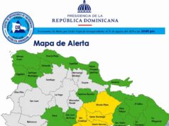 COE coloca 21 demarcaciones en alerta por lluvias