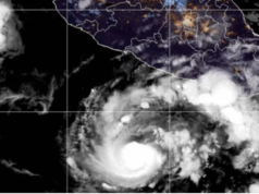 Huracán Trudy alcanza categoría 3 y amenaza con lluvias intensas e inundaciones la costa del Pacífico mexicano